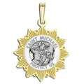 Saint Michael Sun Border Medal