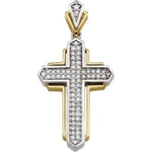 Diamond Cross Pendant