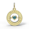 March Love Birthstone Charm