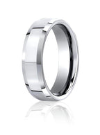 Cobalt Chrome Comfort Fit Approx. 0.28 Inch Wedding Band