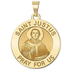 Saint Justus Religious Medal