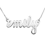 Personalized Classic Script Name Necklace