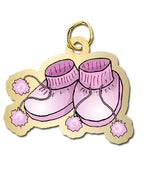 Baby Shoes - Girl Charm