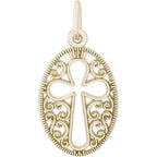 Filigree Cross Charm