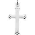Flared-Tip Cross Pendant