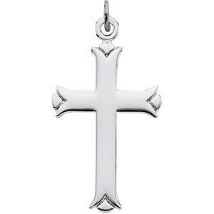 Flared-Tip Cross Pendant