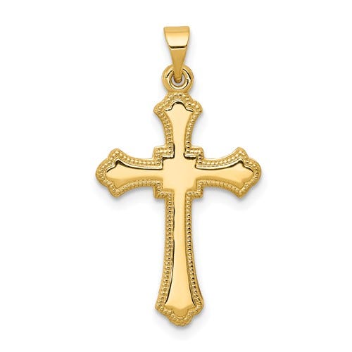 Budded Cross Pendant