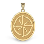 Belgian Warmblood Horse Breed Oval Medal
