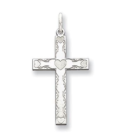 Laser Designed Cross Pendant