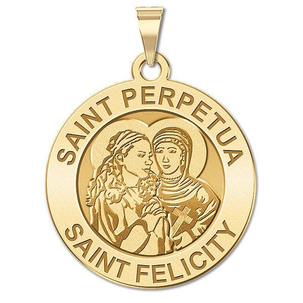Saint Perpetua And Saint Felicity Religious Medal