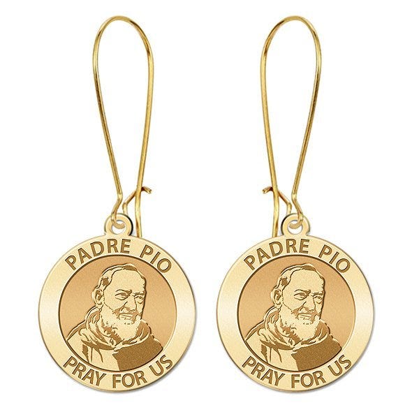 Padre Pio Earrings