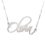 Dainty Script Name Necklace