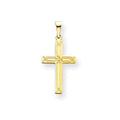 14K Cross Charm