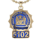 Personalized Detective Badge with Your Number & Department