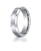 Cobalt Chrome Comfort Fit Approx. 0.24 Inch Wedding Band