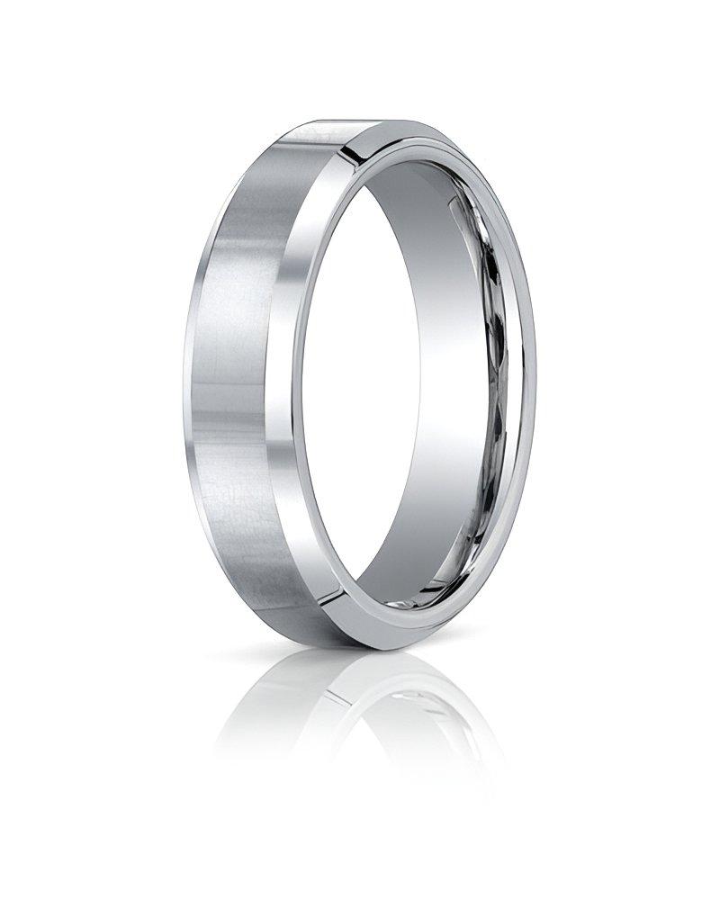 Cobalt Chrome Comfort Fit Approx. 0.24 Inch Wedding Band