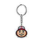 Brutus Color Enamel Keychain