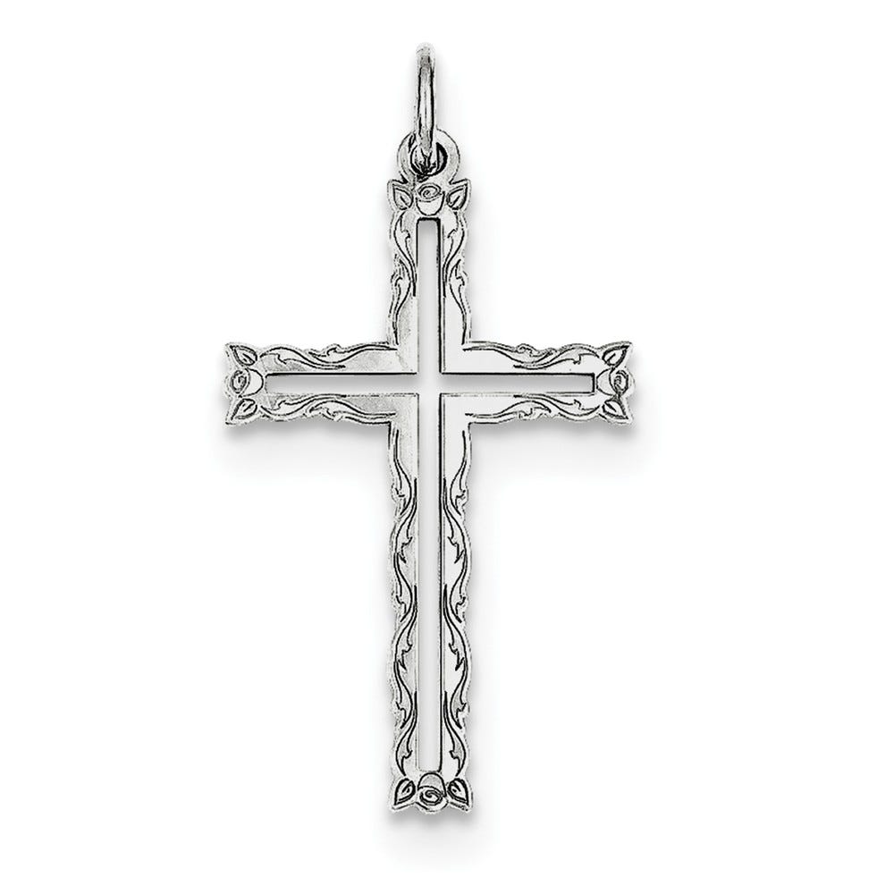 Laser Designed Cross Pendant