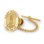 Saint Lazarus Religious Tie Tack