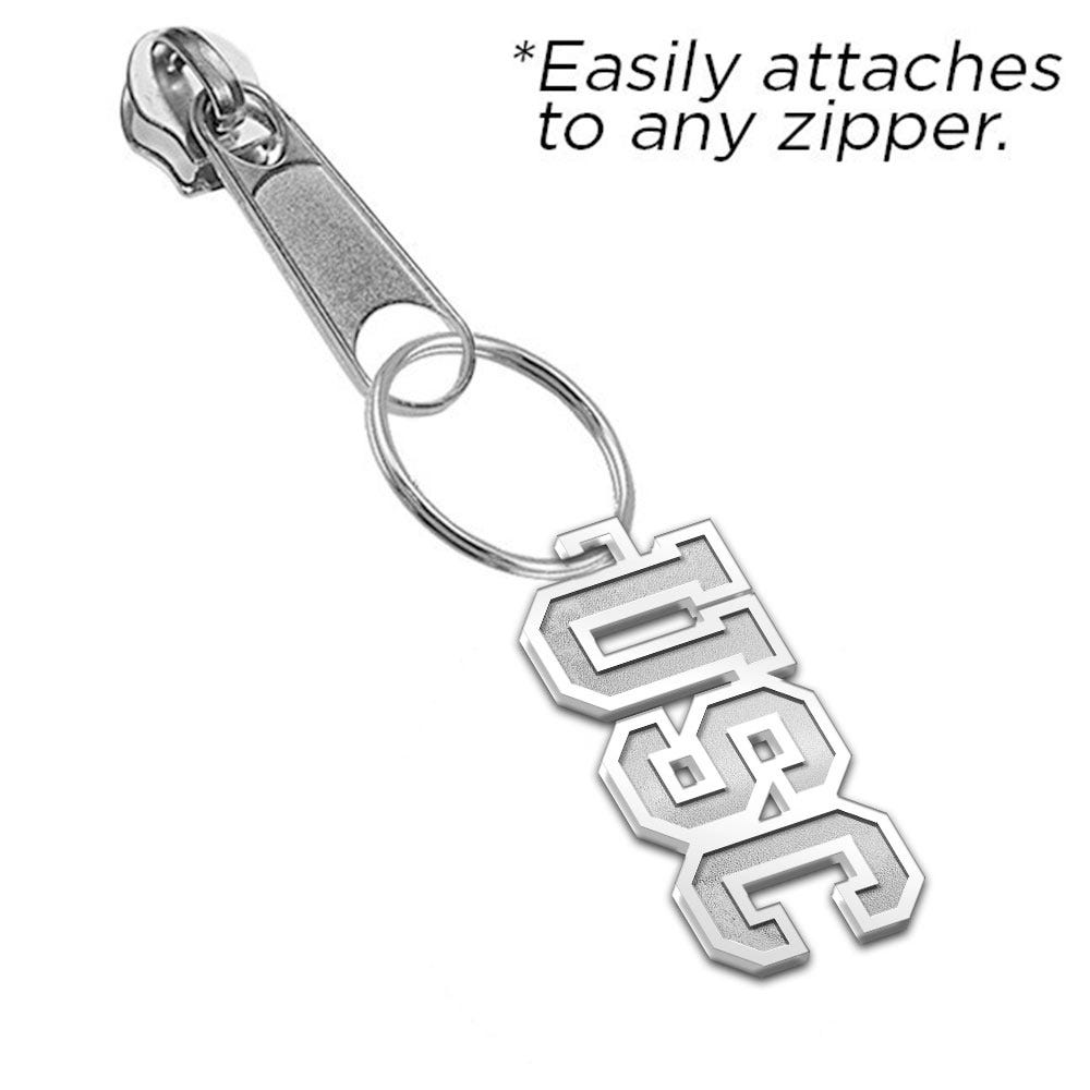 Usc Block Zipper Pull