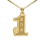 #1 Mom Pendant or Charm