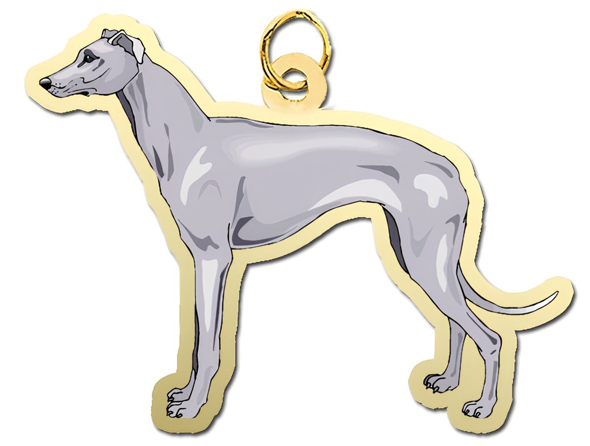 Dog - Greyhound Charm