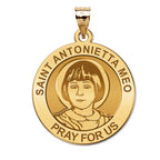 Saint Antonietta Meo Round Religious Medal