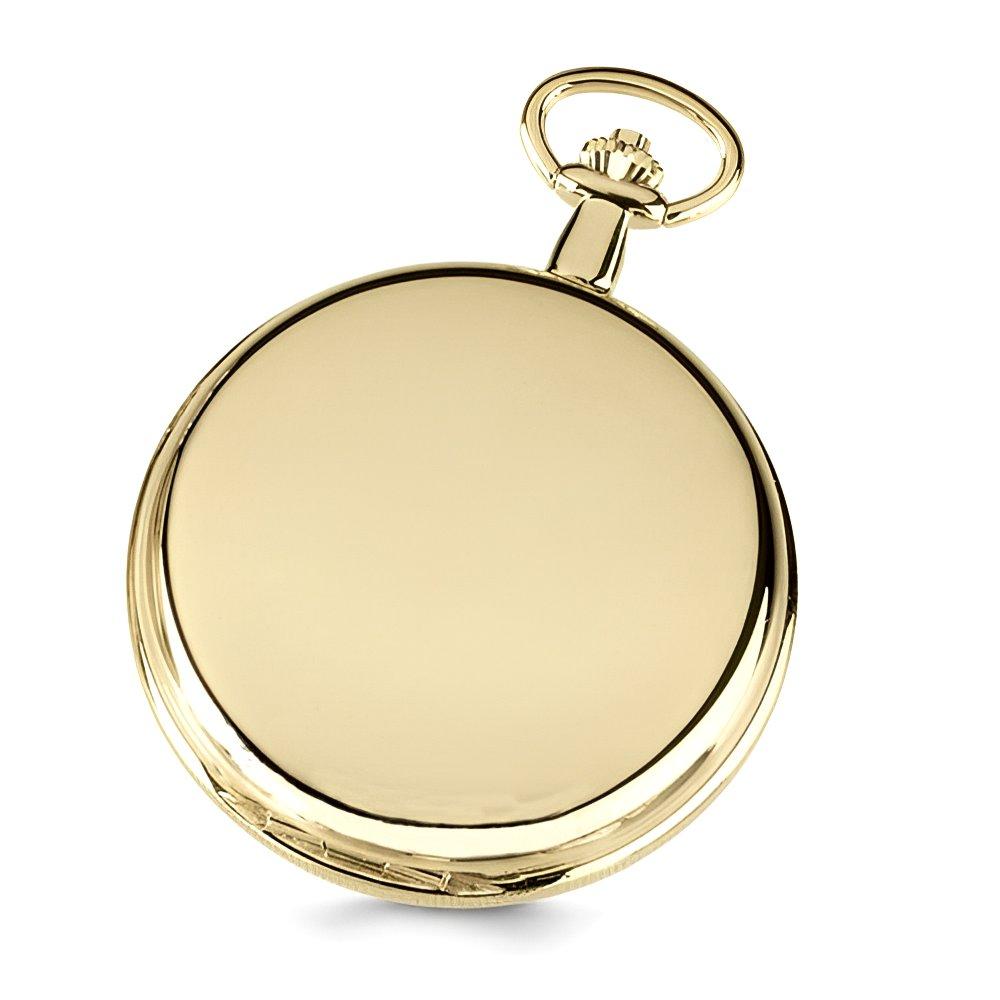 Charles Hubert Photo Gold Tone Pocket Watch