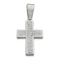 Cubic Zirconia Cross Pendant