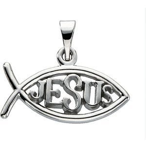 Fish with "Jesus" Pendant