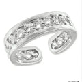 Sterling Silver Solid Toe Ring