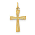 14K Cross Charm
