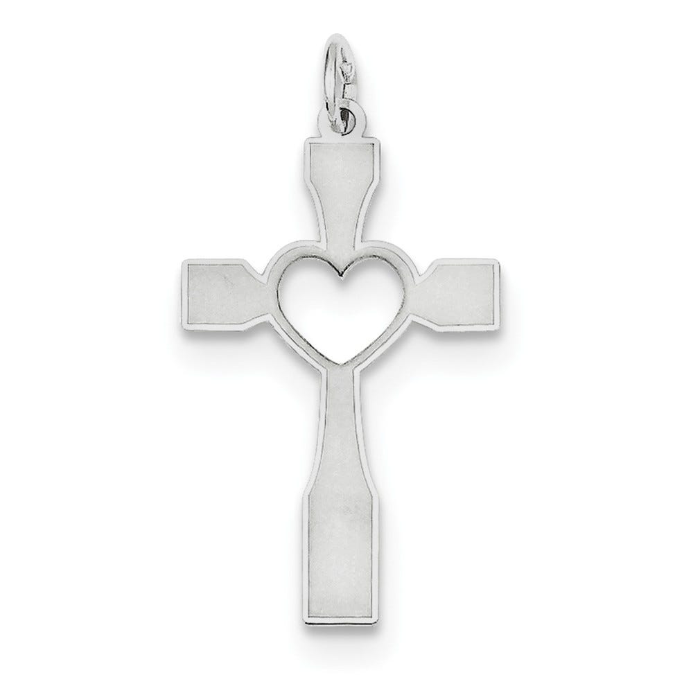 Laser Designed Cross Pendant