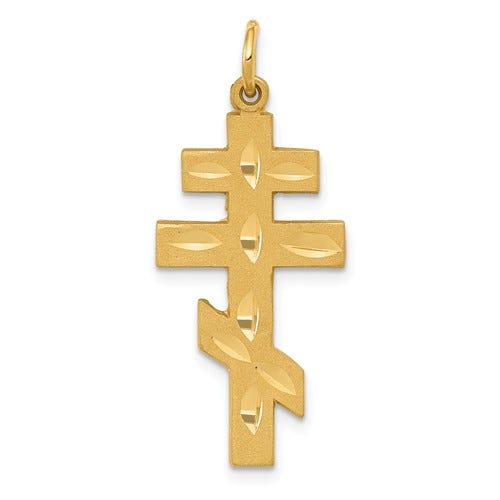 Eastern Orthodox Cross Pendant