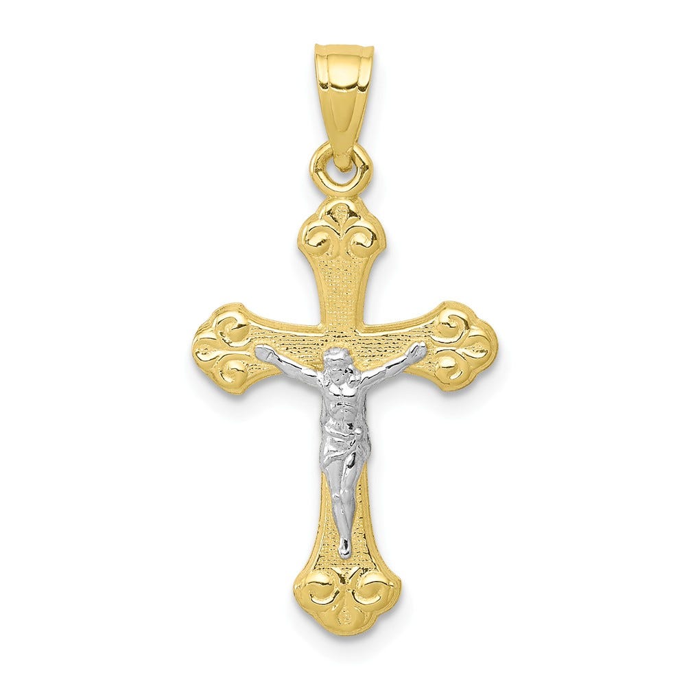 Gold Plated Crucifix Pendant