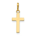 14K Yellow Gold Children's Cross Pendant