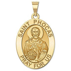 Saint Phocas Medal Oval