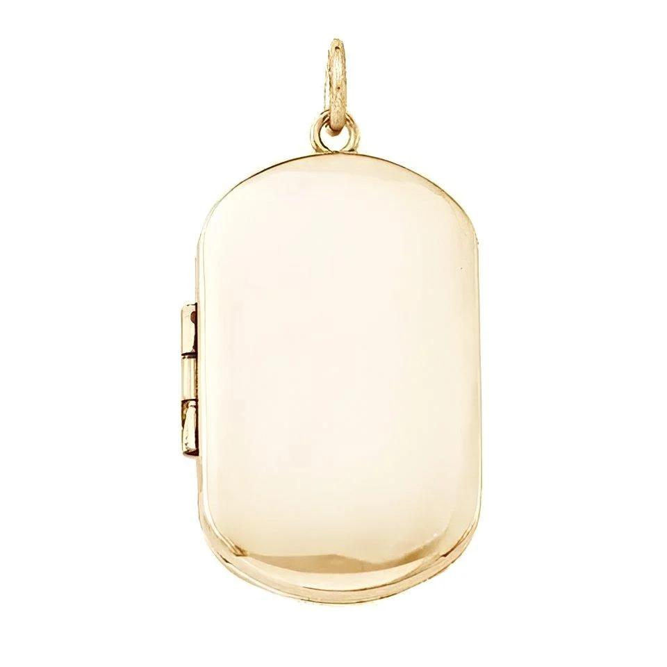 Build Your Own- 2-Photo Dog Tag Locket