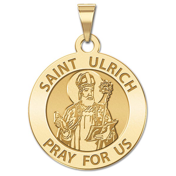 Saint Ulrich Religious Medal