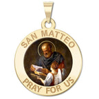 San Matteo Color Religious Medal