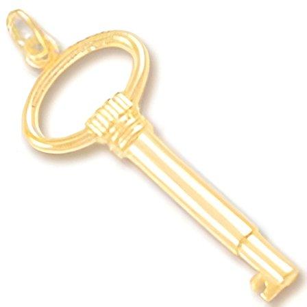 Key Lg Skeleton Engravable