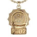 Personalized New York Detective Badge with Your Number & Department