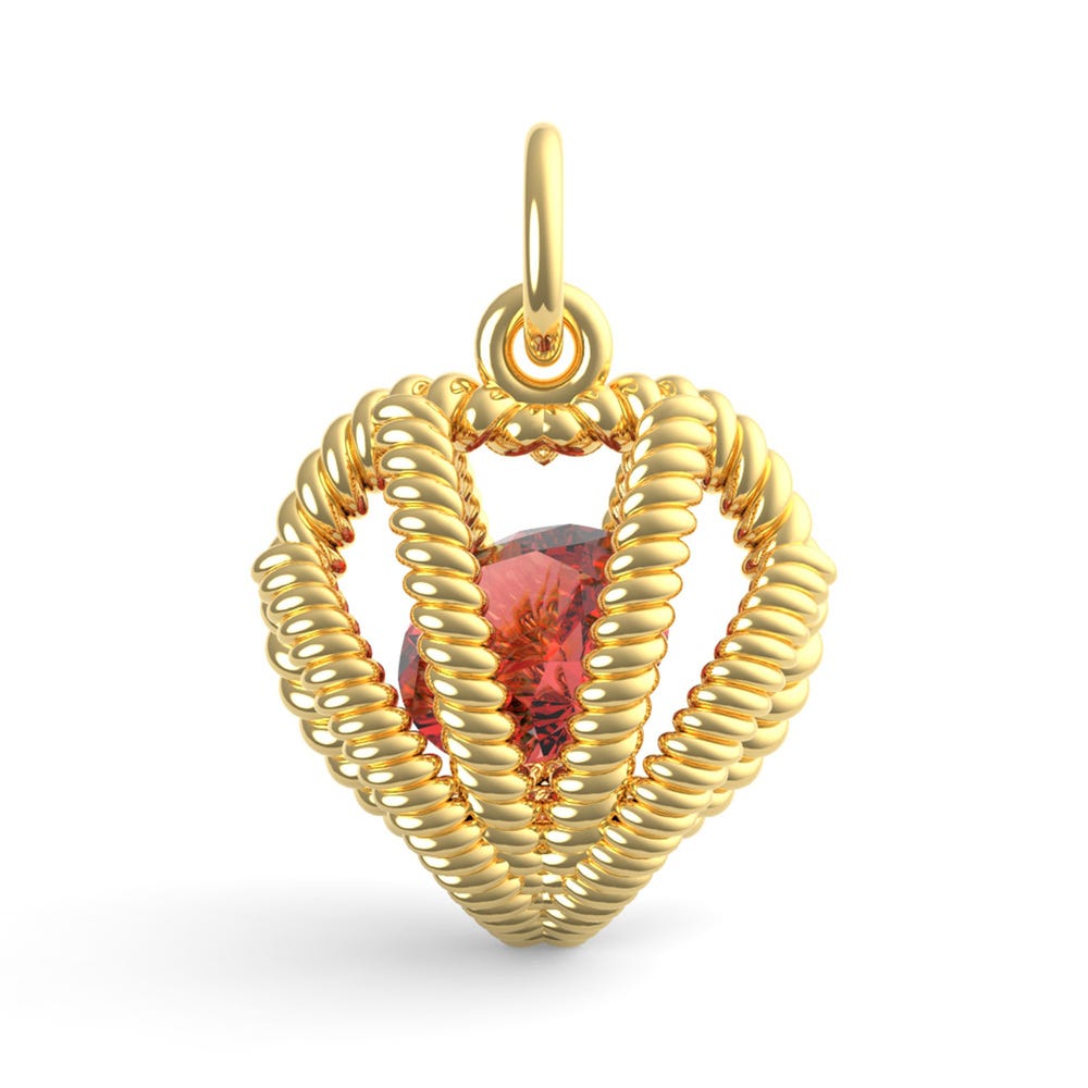 Embraced with Love January Stone Charm(8350-001)