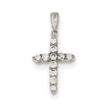 Cz Cross Pendant