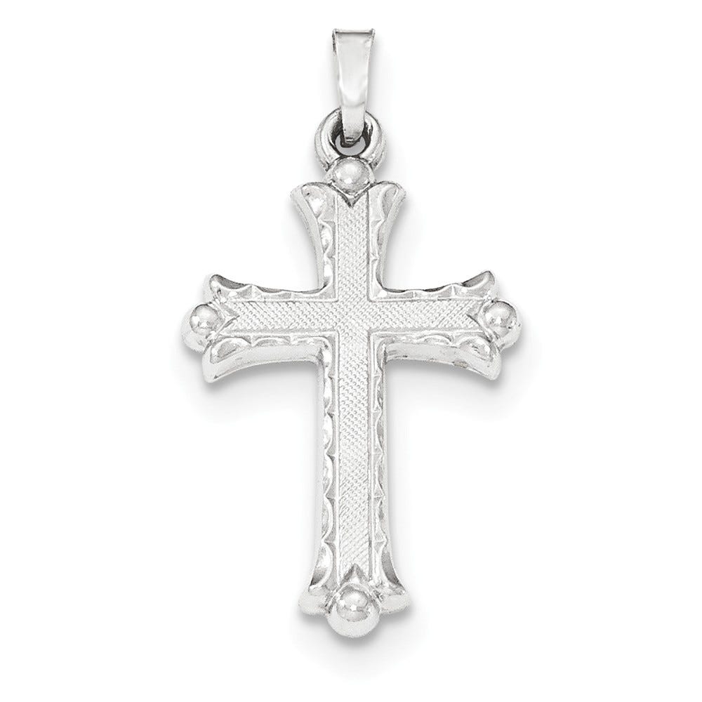 Fleur De Lis Cross Pendant
