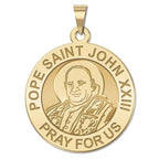 Pope Saint John Xxiii Religious Round Medal