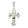 Simple Sterling Silver Cross Pendant
