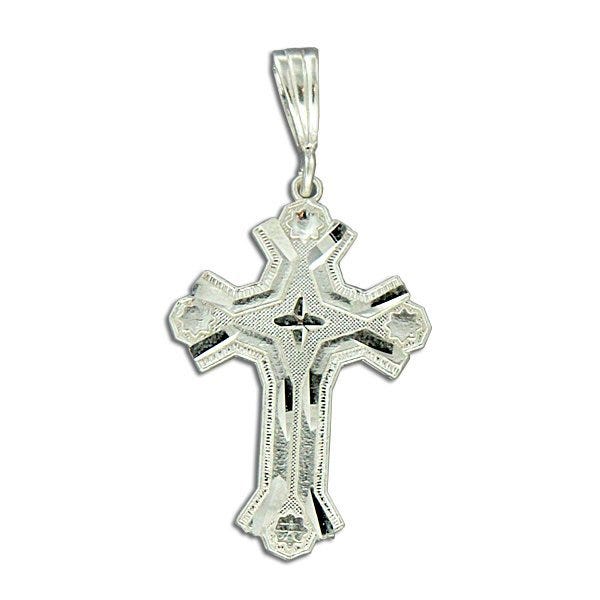 Simple Sterling Silver Cross Pendant