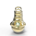 March Baby Bootie Charm