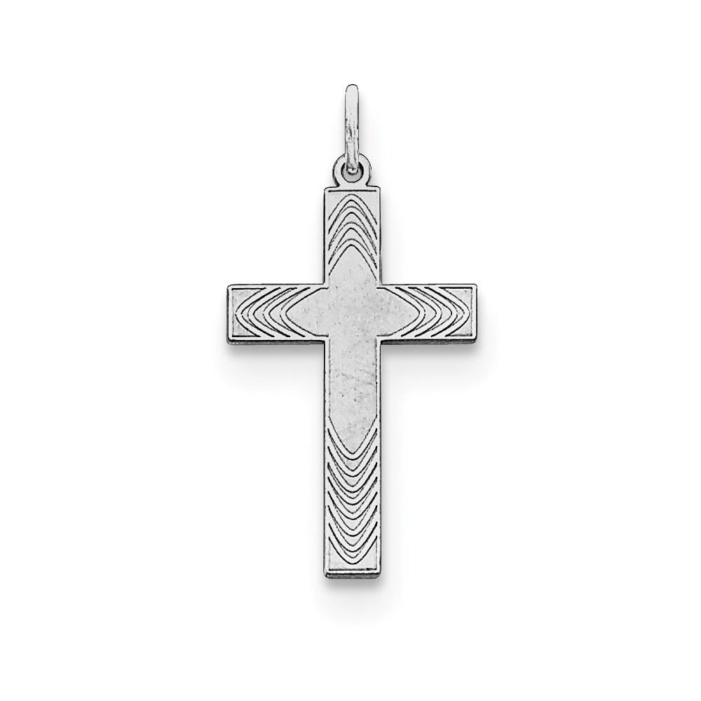 Laser Designed Cross Pendant